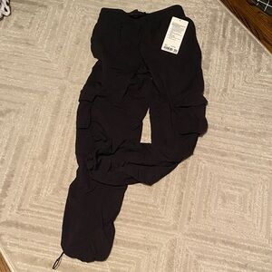 NWT Lululemon Black Cargo Dance Studio Pants
